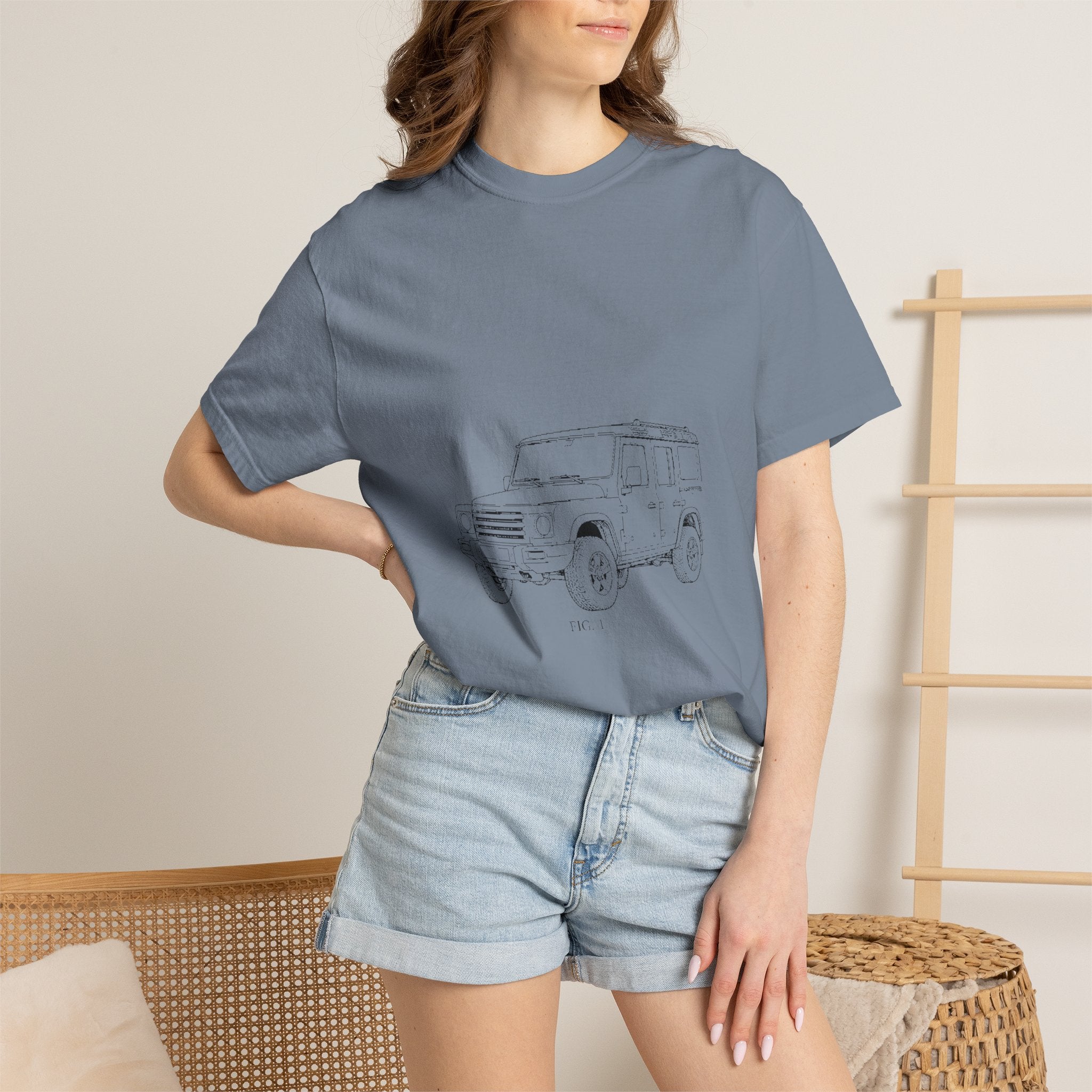 Boxy 4x4 Patent FIG. 1 / FIG. 2 Tee