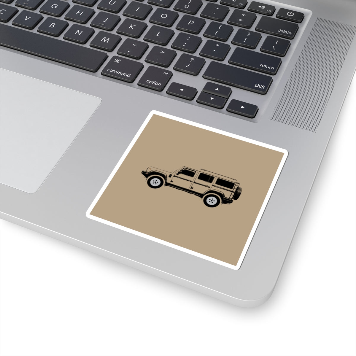 Boxy 4x4 Hambach Side Sticker — Magic Mushroom