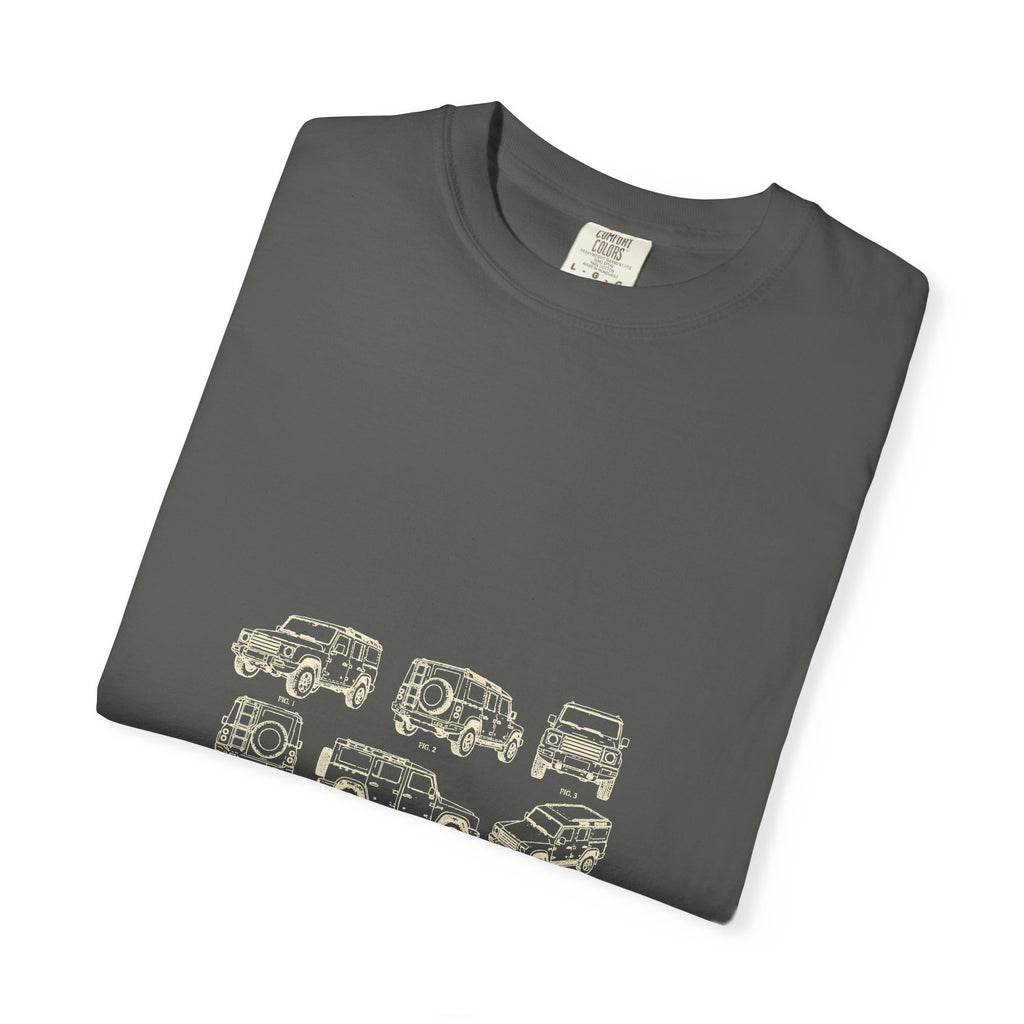 Boxy 4x4 Patent Sheet Tee