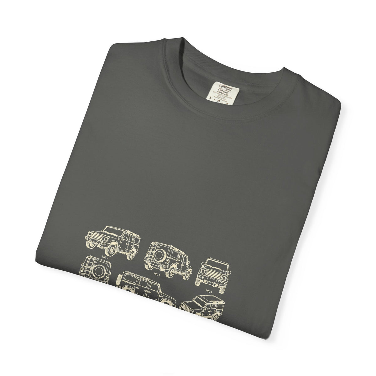Boxy 4x4 Patent Sheet Tee