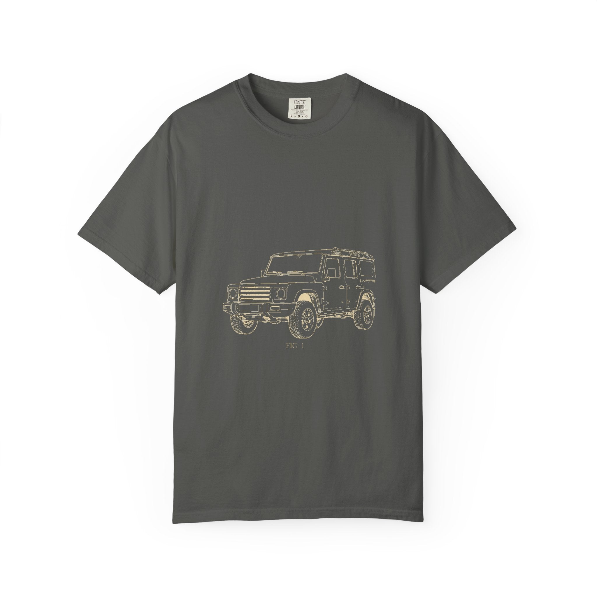 Boxy 4x4 Patent FIG. 1 / FIG. 2 Tee