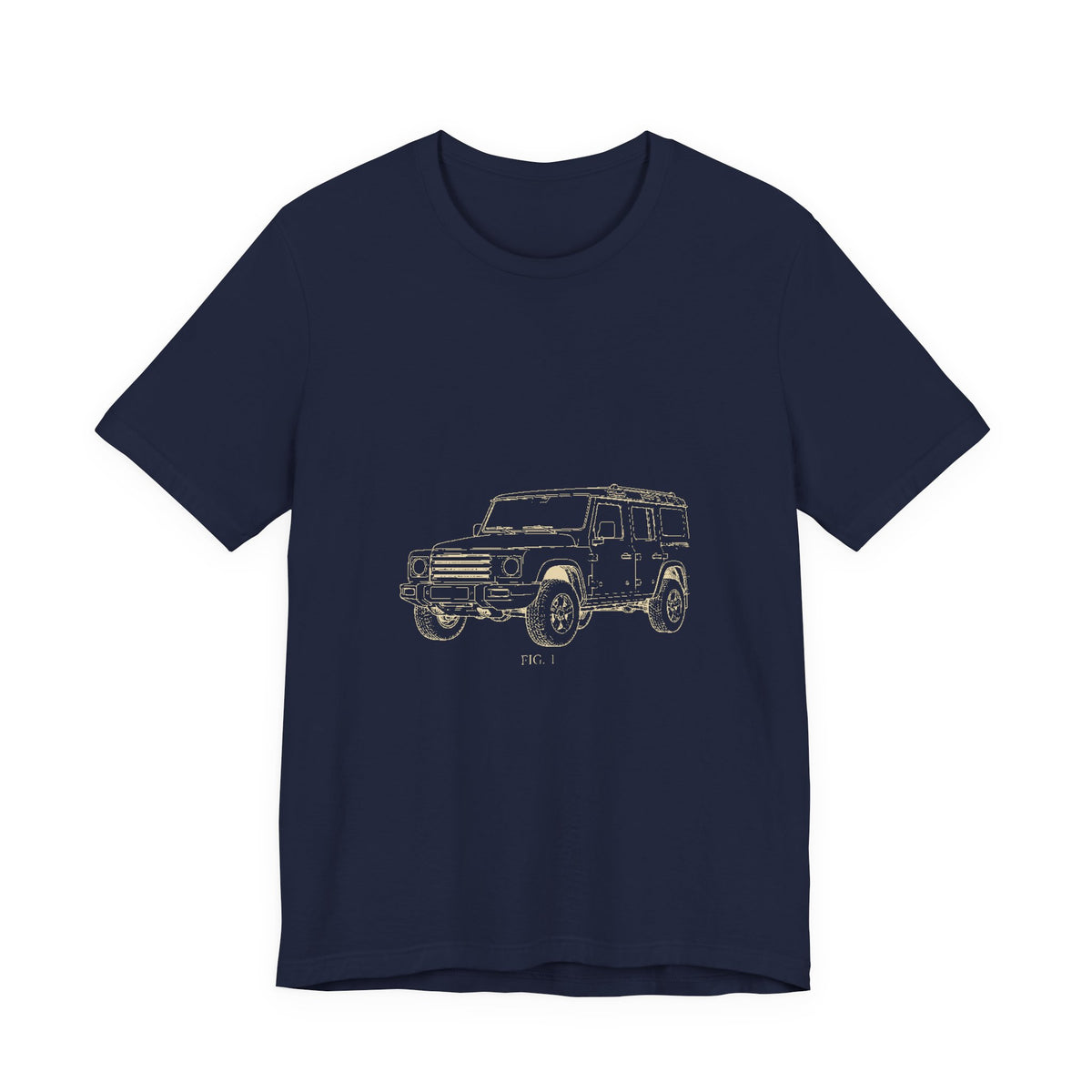 Boxy 4x4 Patent FIG. 1 / FIG. 2 Tee