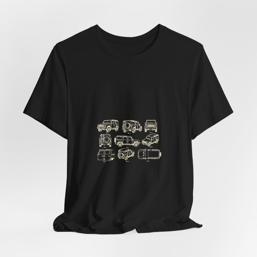 Boxy 4x4 Patent Sheet Tee