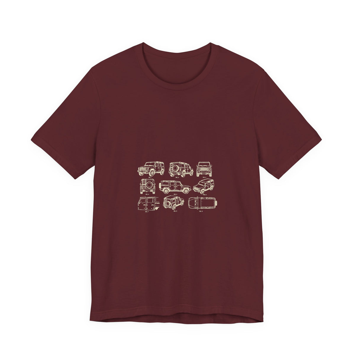 Boxy 4x4 Patent Sheet Tee