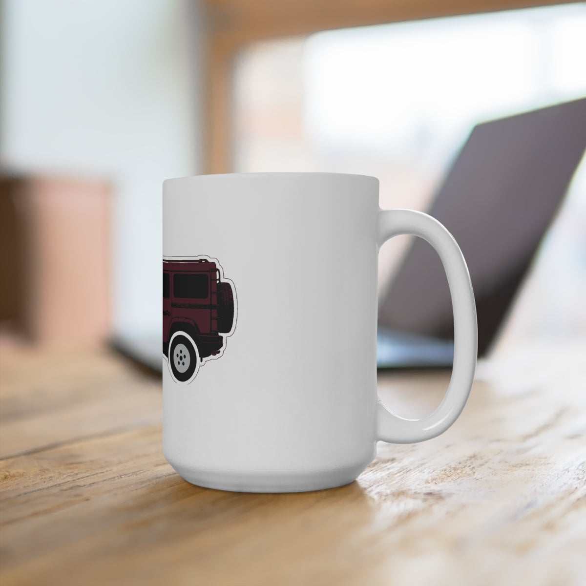 Boxy 4x4 Hambach Side 15oz Mug — Queen's Red