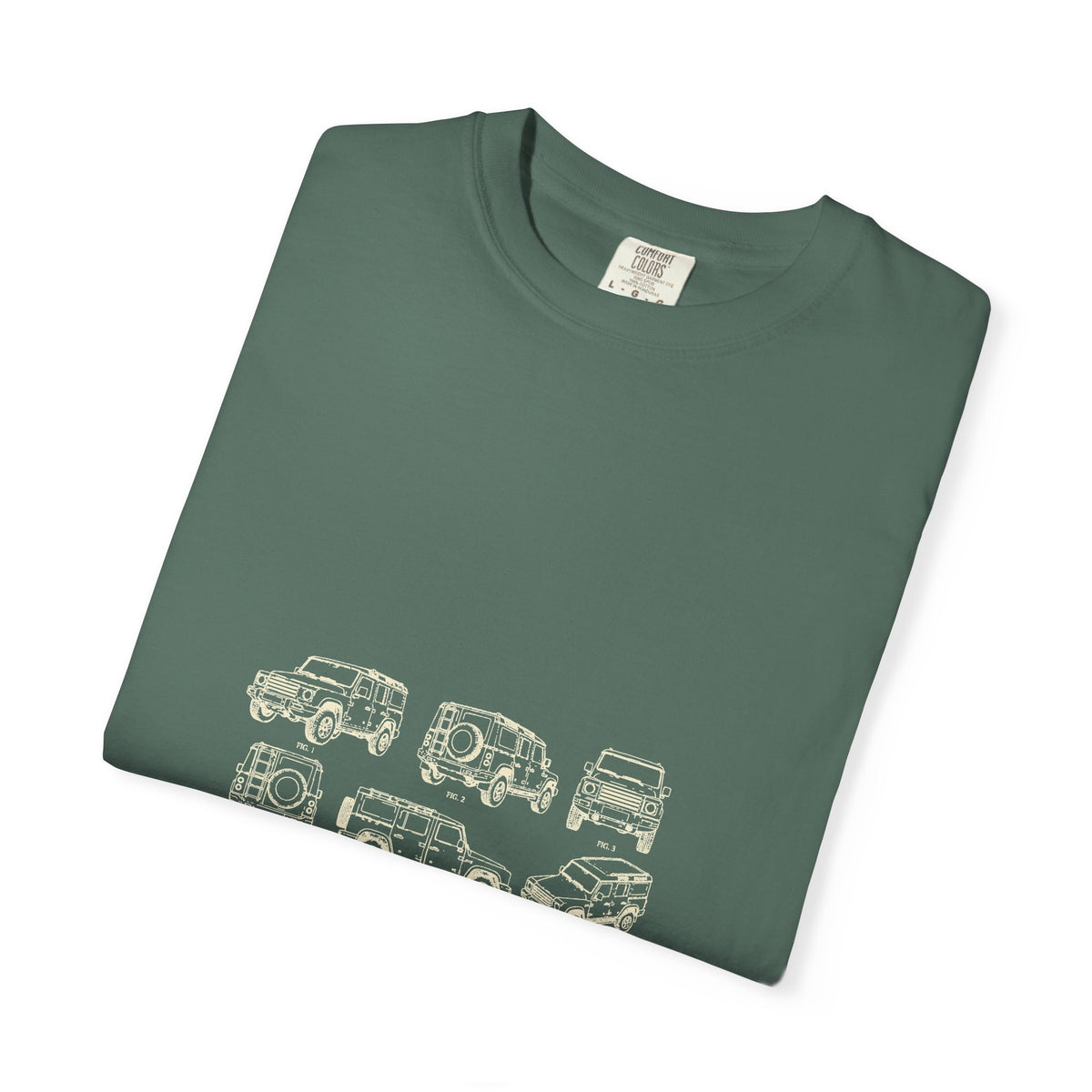 Boxy 4x4 Patent Sheet Tee