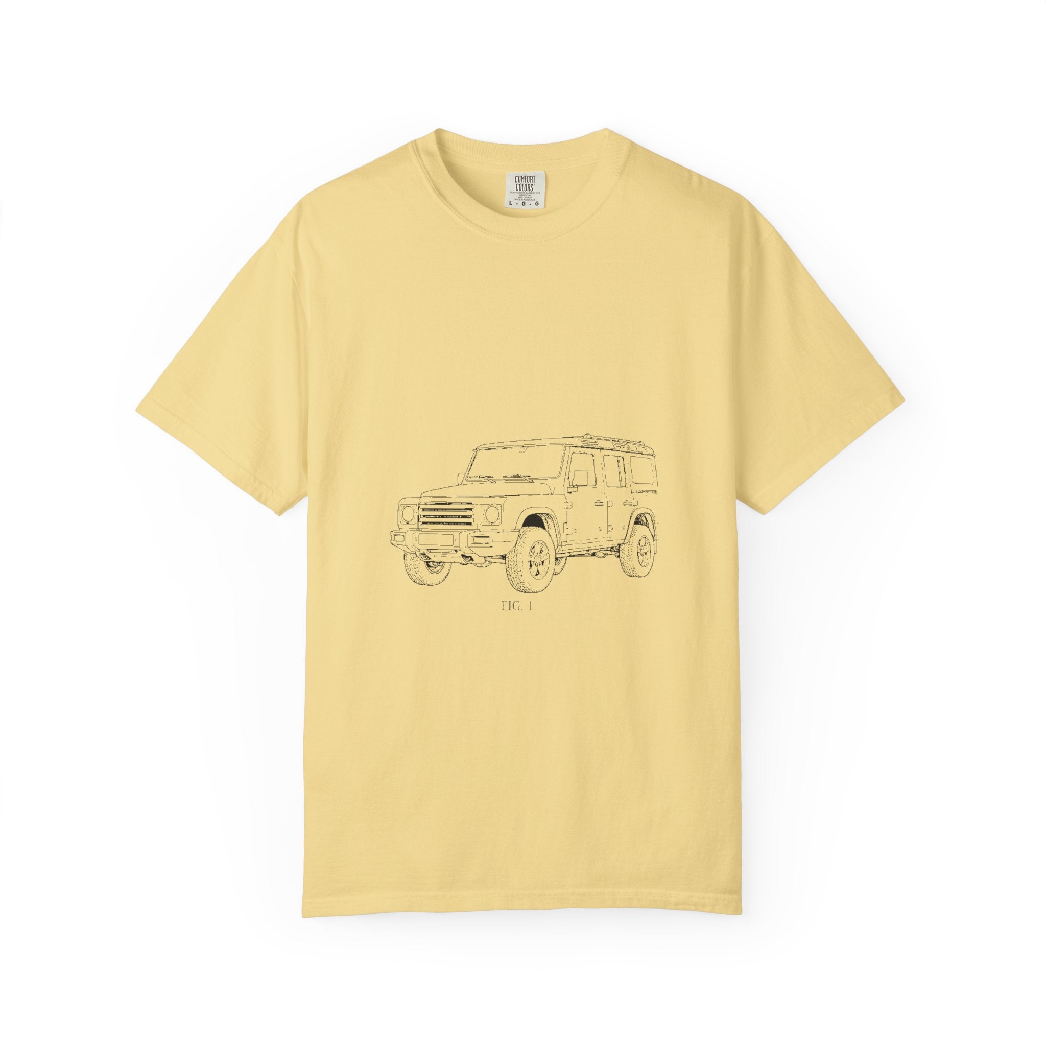 Boxy 4x4 Patent FIG. 1 / FIG. 2 Tee