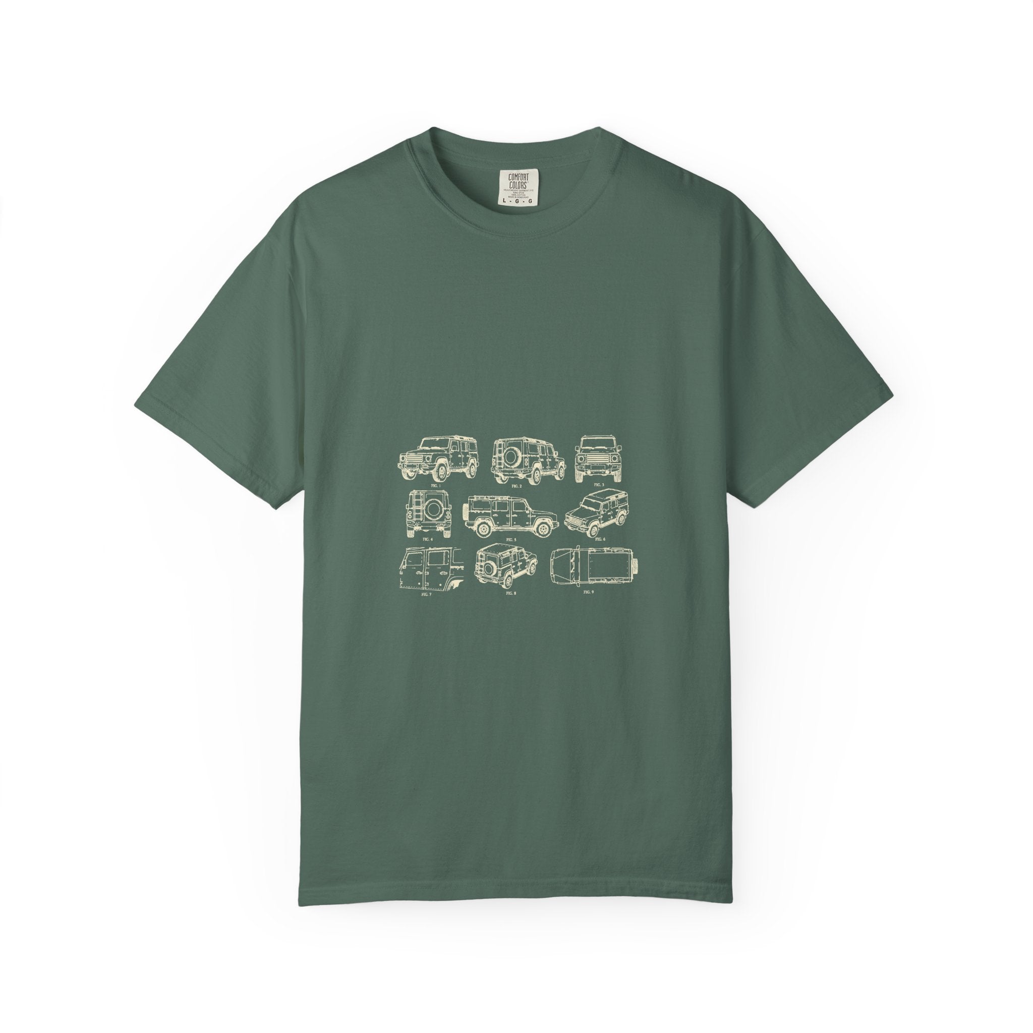 Boxy 4x4 Patent Sheet Tee