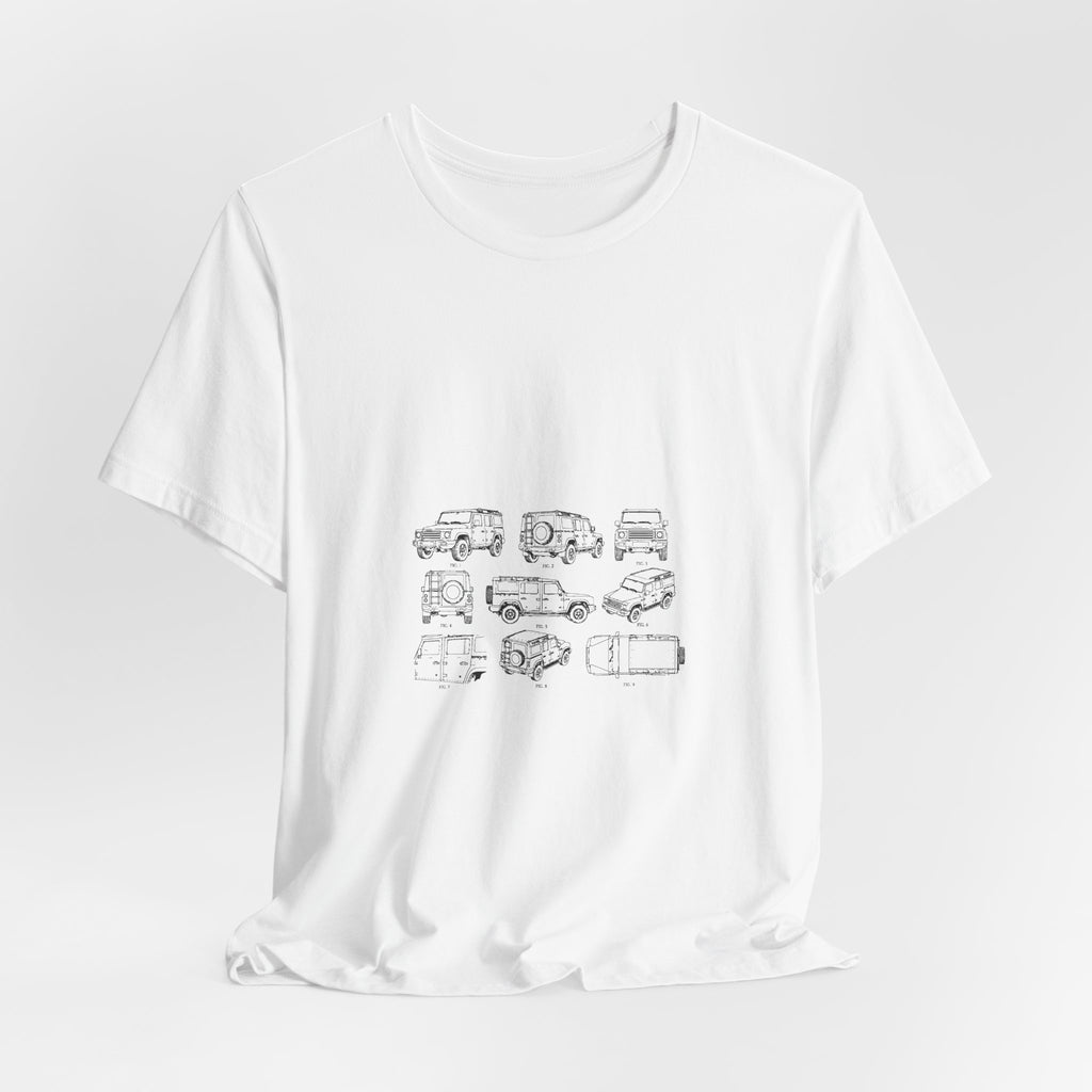 Boxy 4x4 Patent Sheet Tee