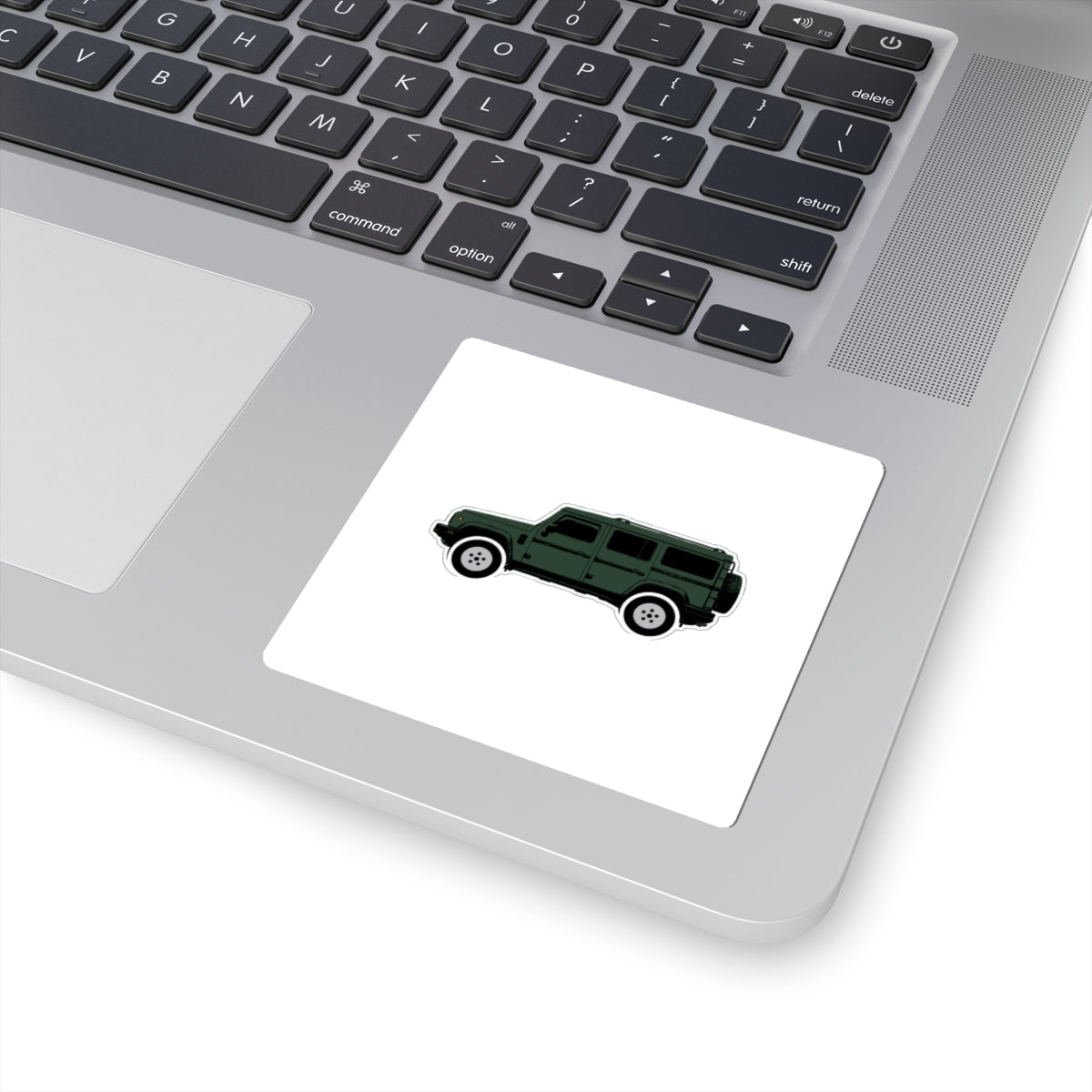 Boxy 4x4 Hambach Side Sticker — Sela Green White Field