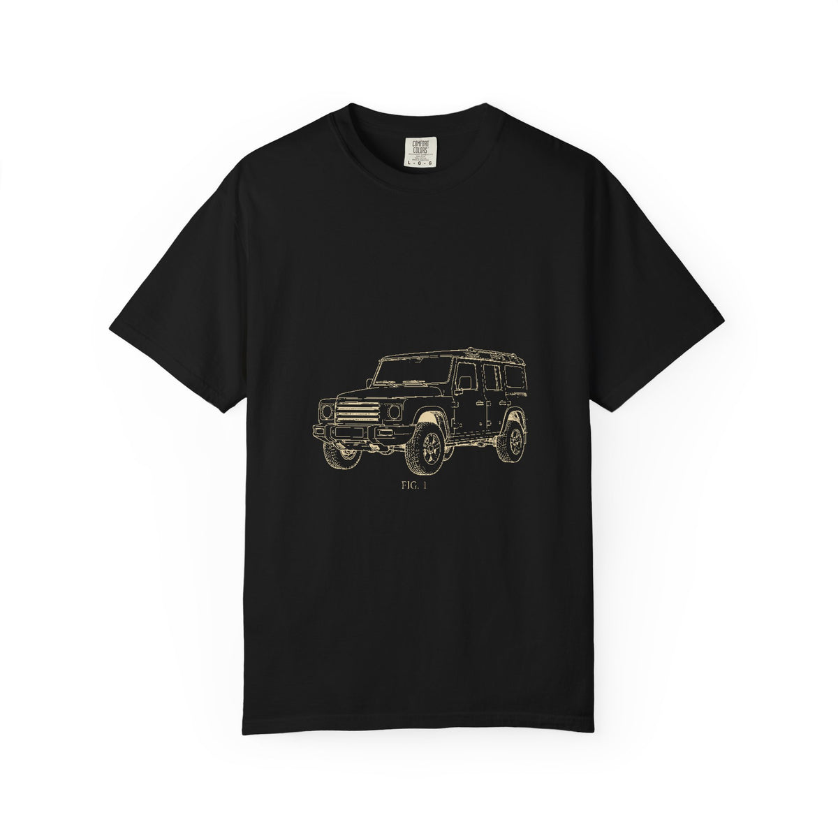 Boxy 4x4 Patent FIG. 1 / FIG. 2 Tee