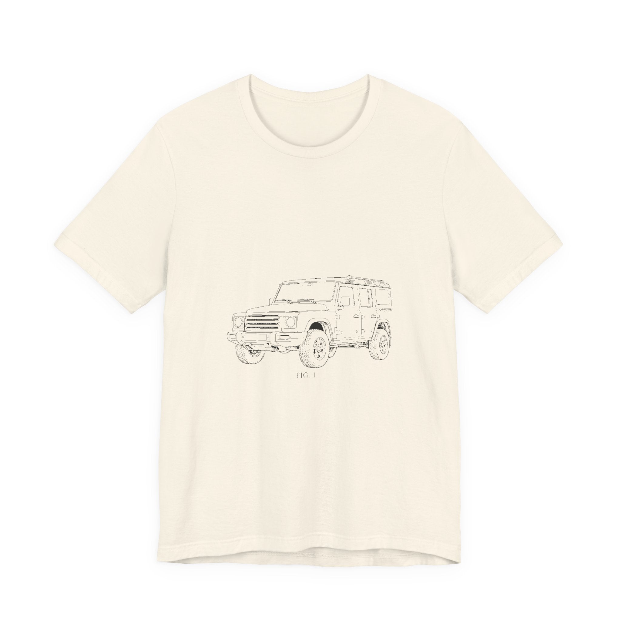 Boxy 4x4 Patent FIG. 1 / FIG. 2 Tee