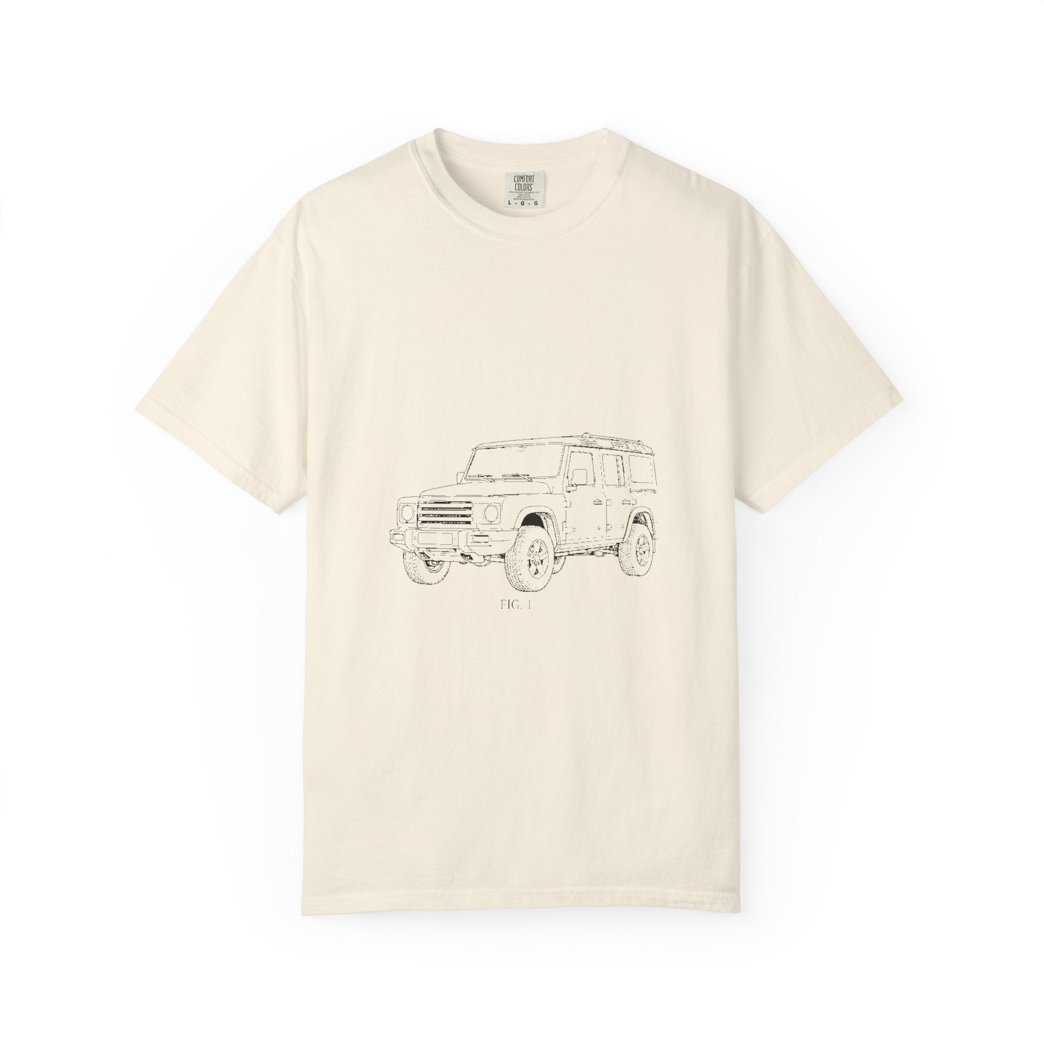 Boxy 4x4 Patent FIG. 1 / FIG. 2 Tee