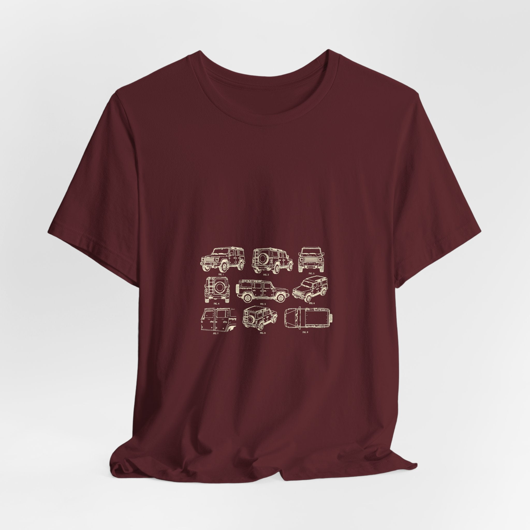 Boxy 4x4 Patent Sheet Tee