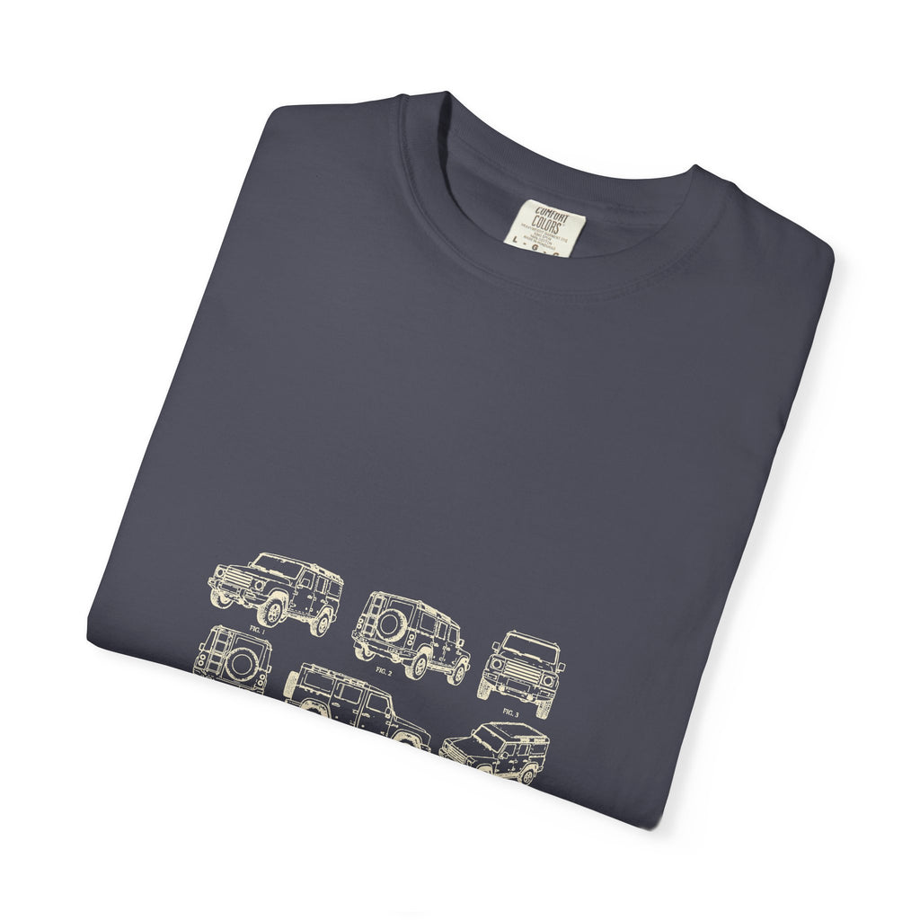 Boxy 4x4 Patent Sheet Tee