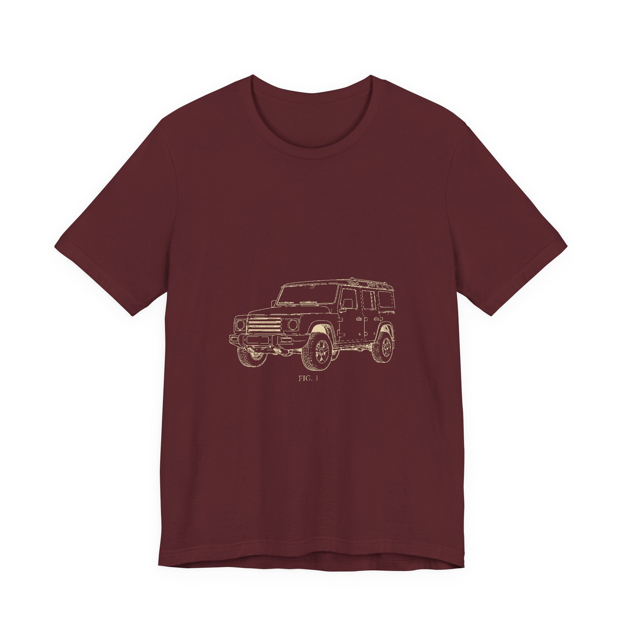 Boxy 4x4 Patent FIG. 1 / FIG. 2 Tee