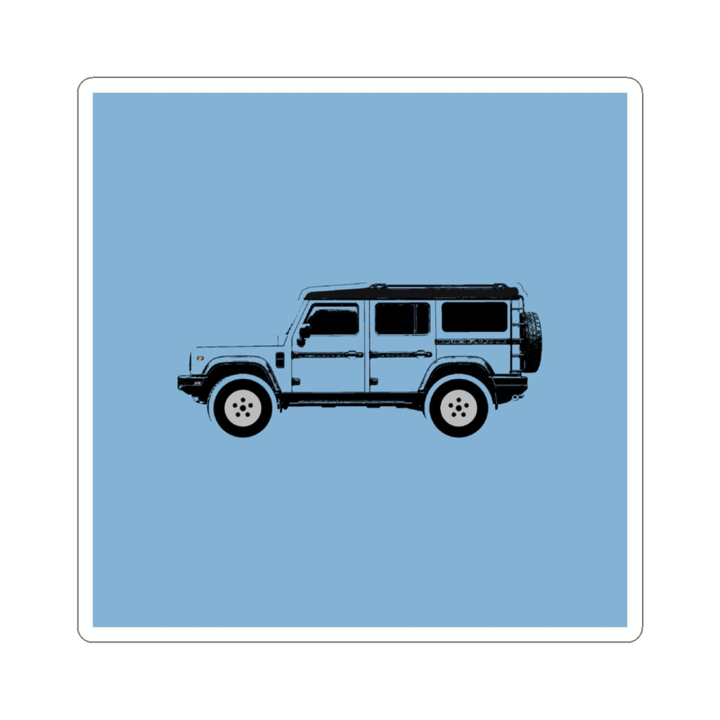 Boxy 4x4 Hambach Side Sticker — Eldoret Blue Inky Roof