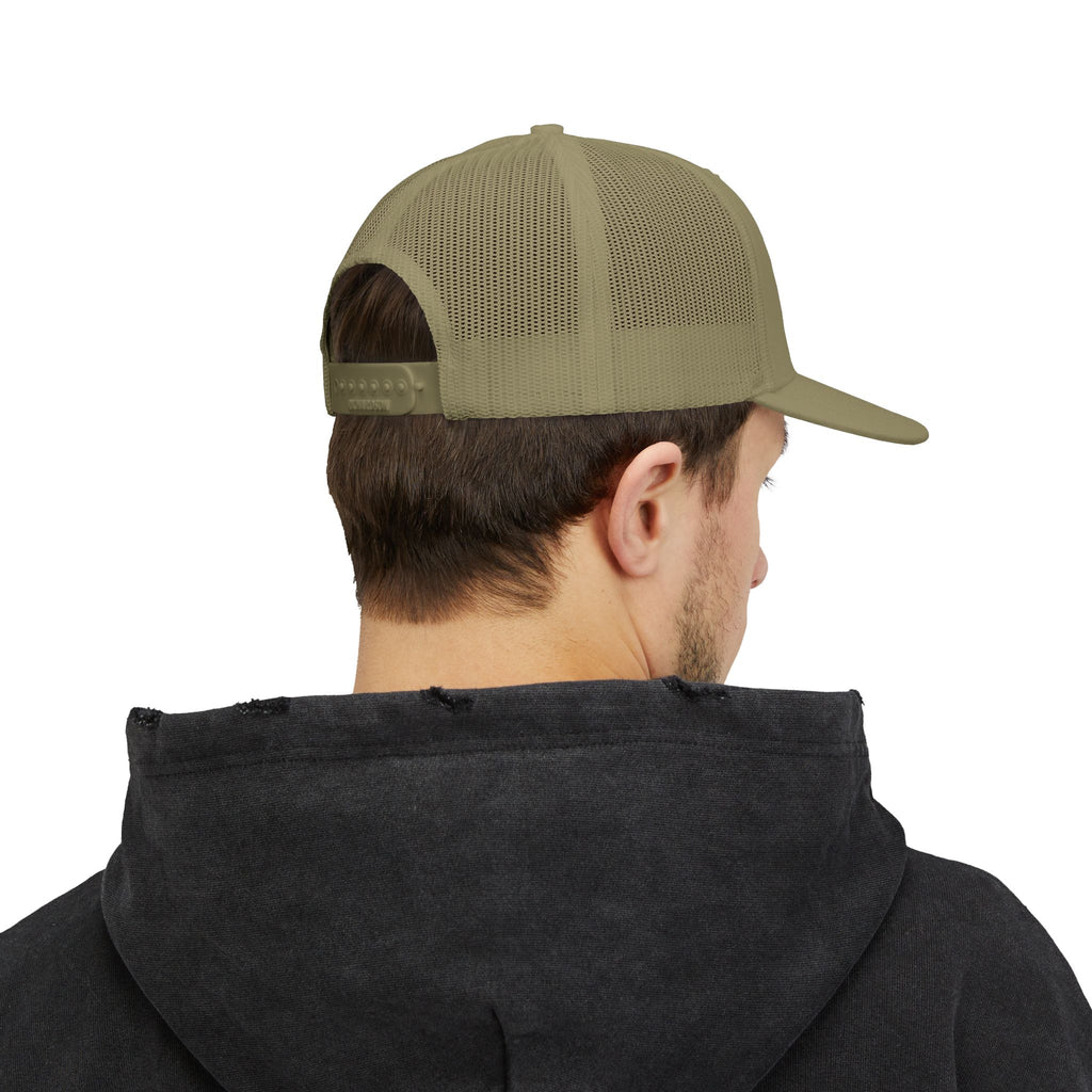 Richardson trucker hat with embroidered front-view boxy 4x4 mark – view 20