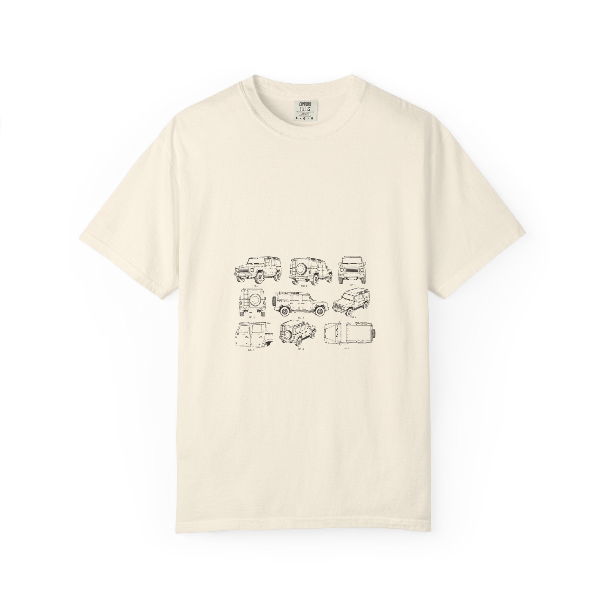 Boxy 4x4 Patent Sheet Tee