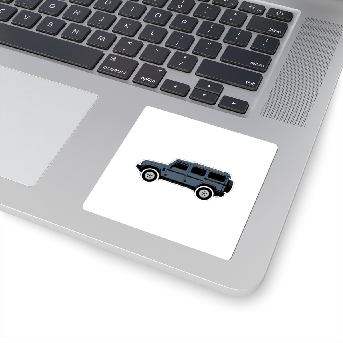 Boxy 4x4 Hambach Side Sticker — Shale Blue White Field