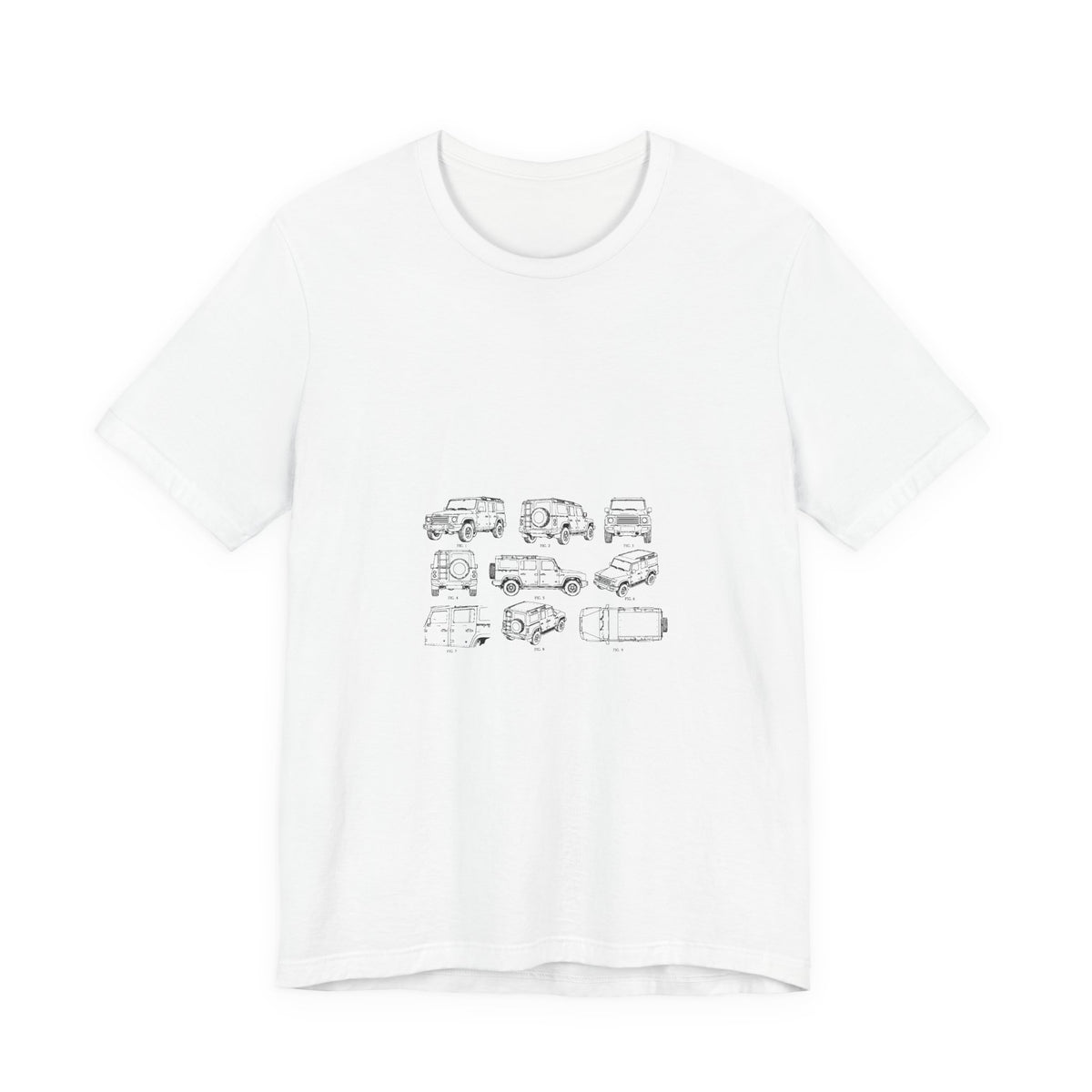 Boxy 4x4 Patent Sheet Tee