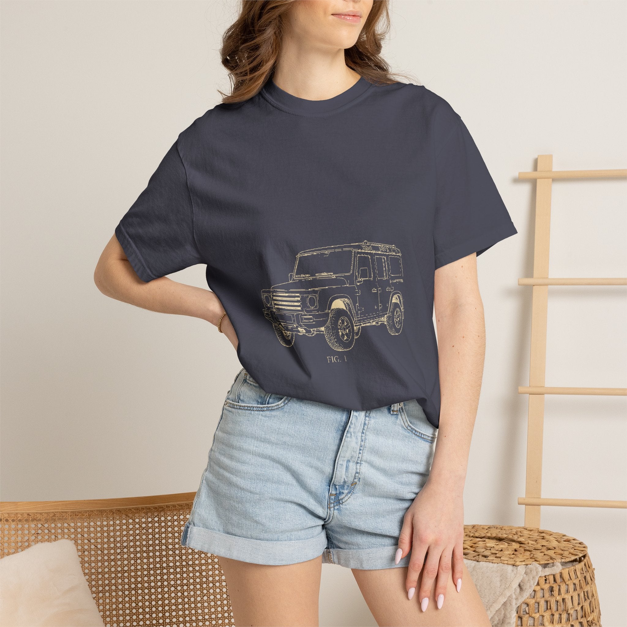 Boxy 4x4 Patent FIG. 1 / FIG. 2 Tee