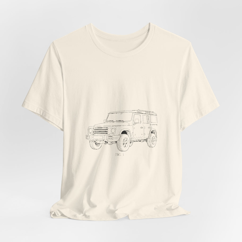 Boxy 4x4 Patent FIG. 1 / FIG. 2 Tee