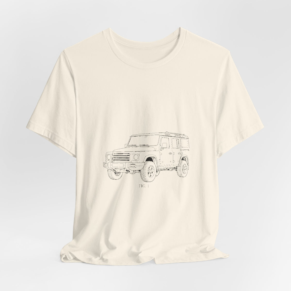 Boxy 4x4 Patent FIG. 1 / FIG. 2 Tee
