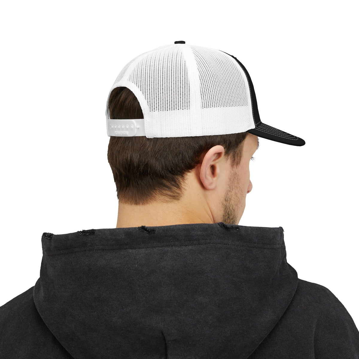 Richardson trucker hat with embroidered front-view boxy 4x4 mark – view 8