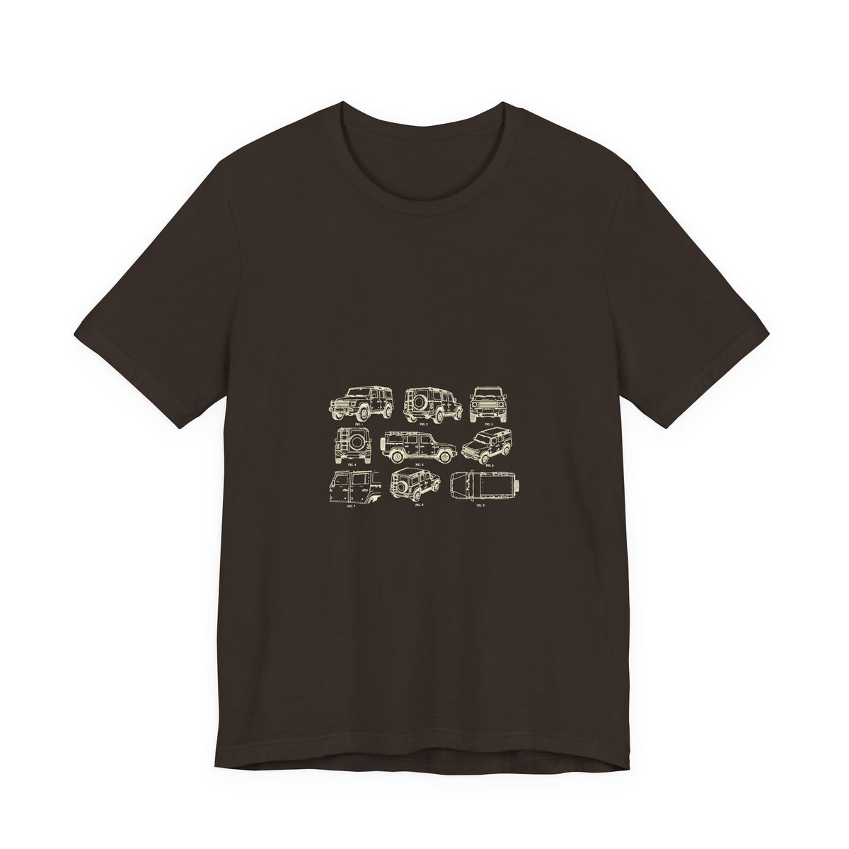 Boxy 4x4 Patent Sheet Tee
