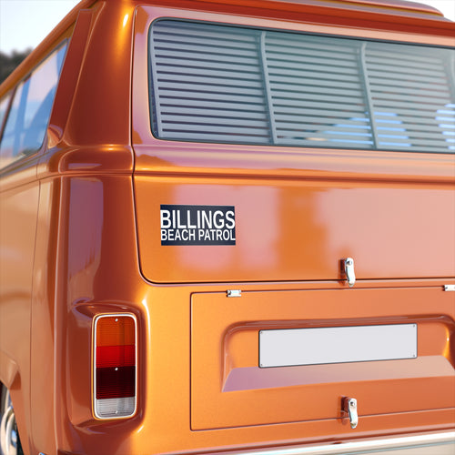 Boxy 4x4 Car Sticker — Billings Beach Patrol