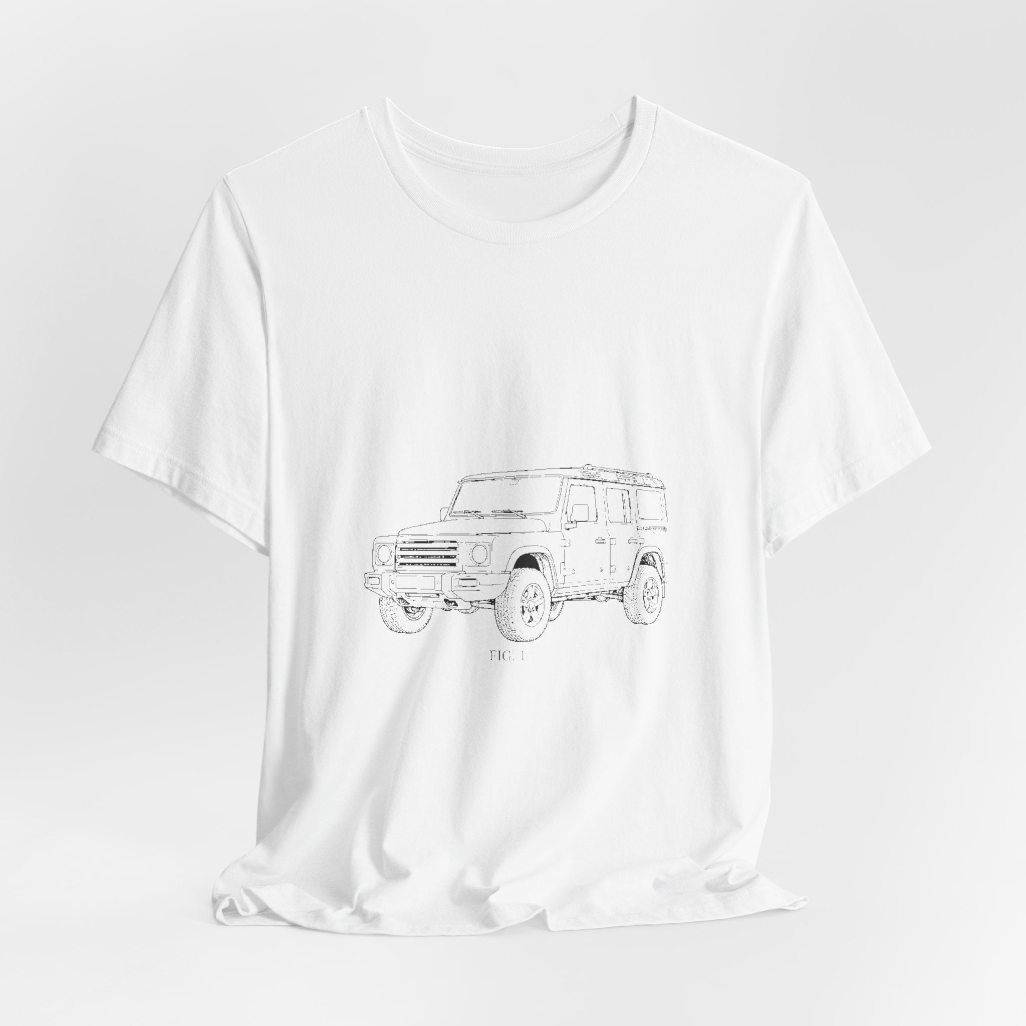 Boxy 4x4 Patent FIG. 1 / FIG. 2 Tee