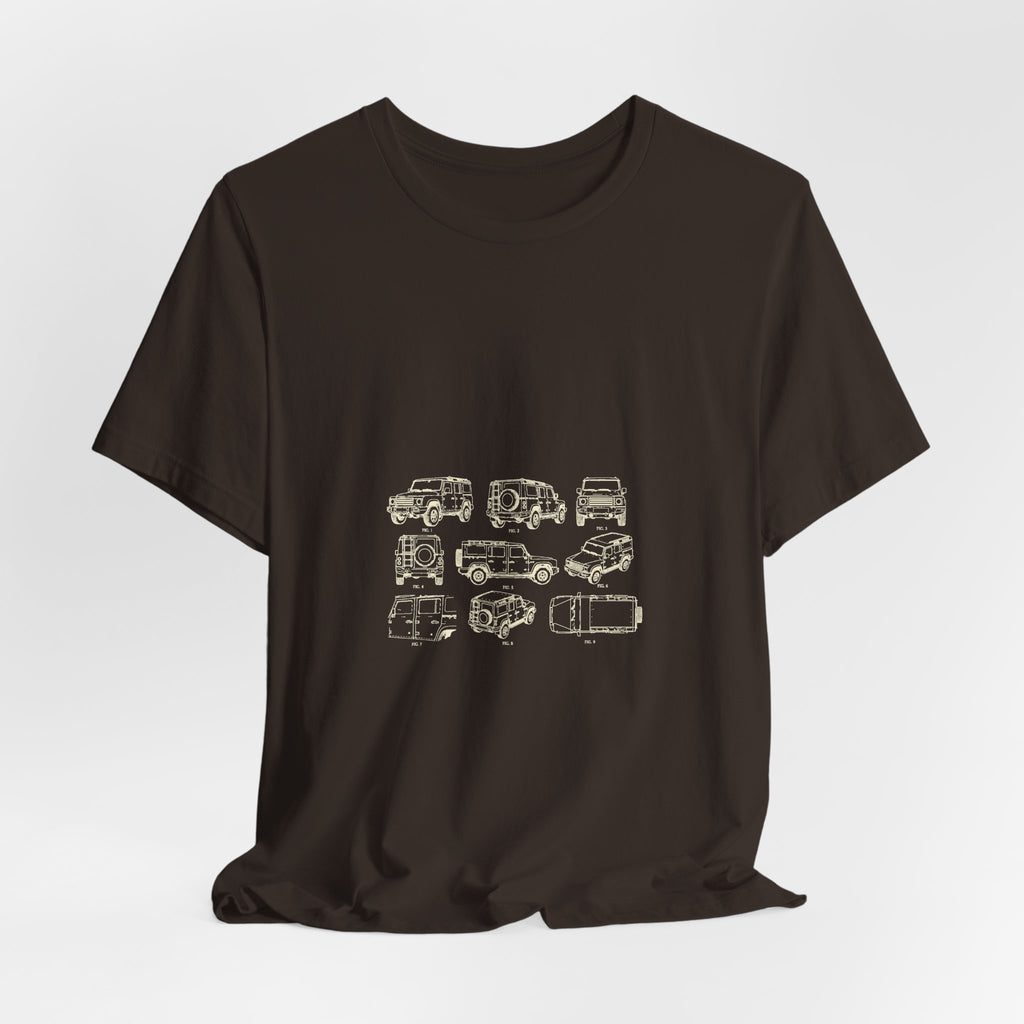 Boxy 4x4 Patent Sheet Tee