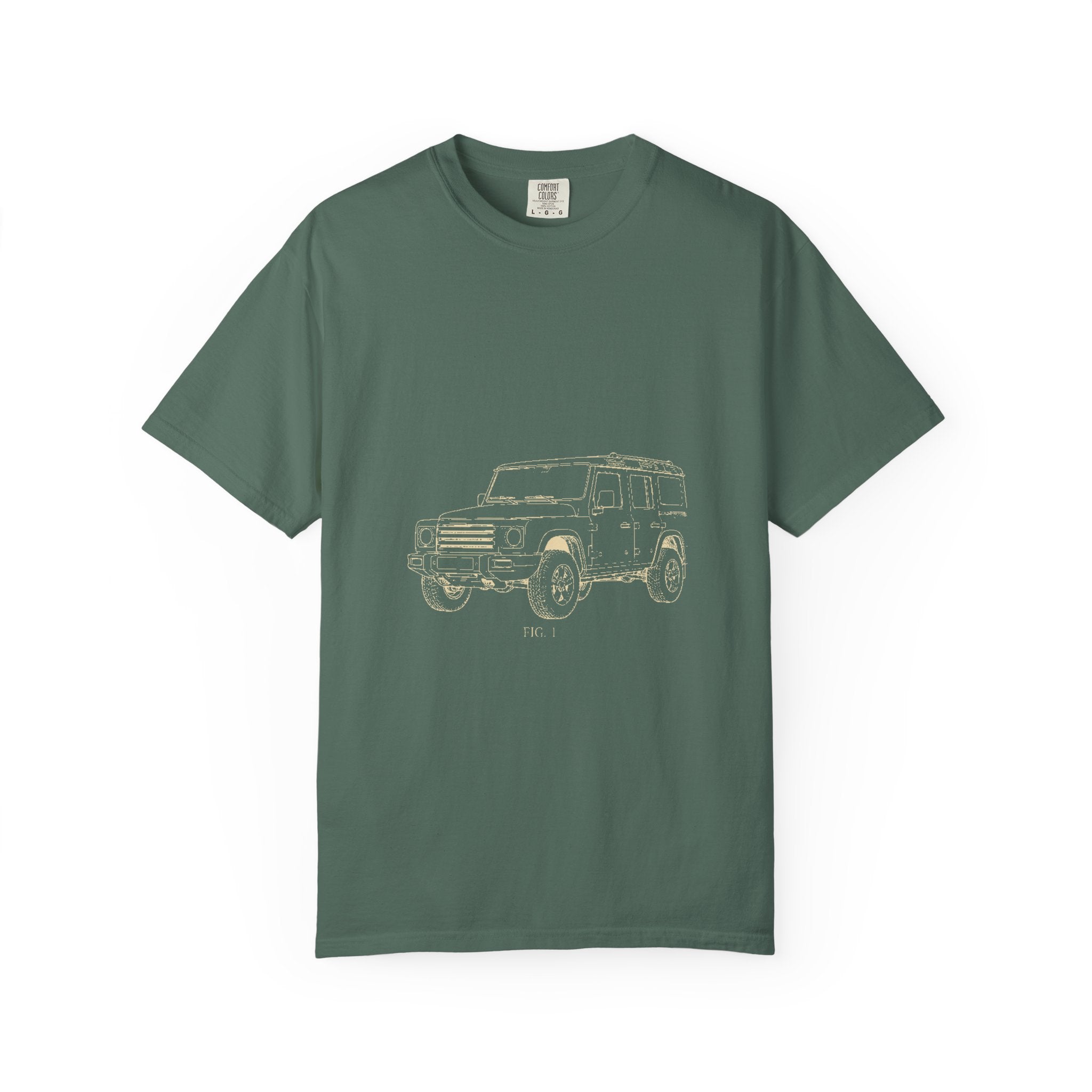 Boxy 4x4 Patent FIG. 1 / FIG. 2 Tee