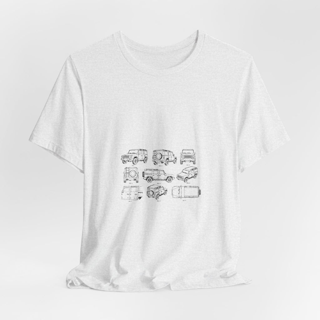 Boxy 4x4 Patent Sheet Tee