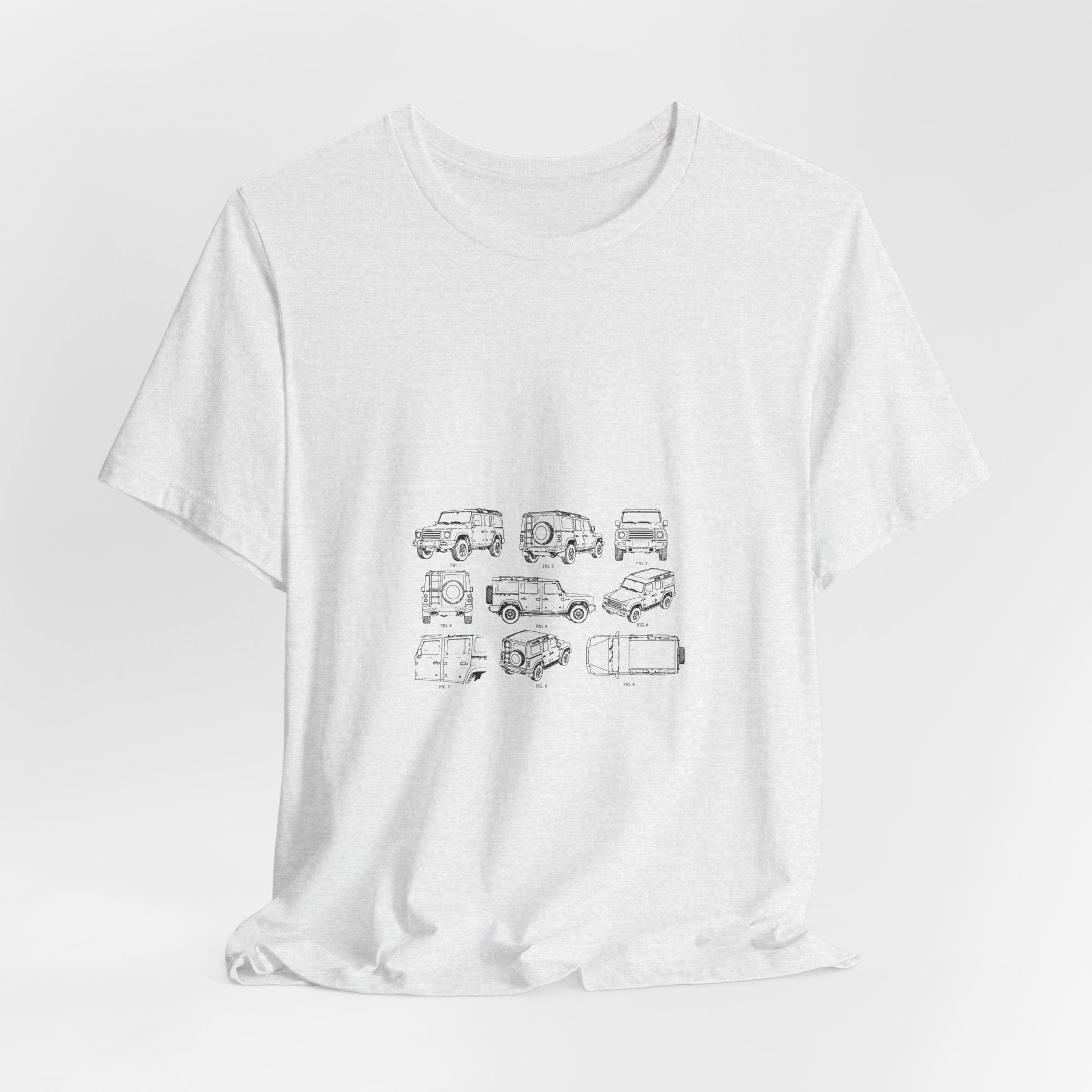 Boxy 4x4 Patent Sheet Tee