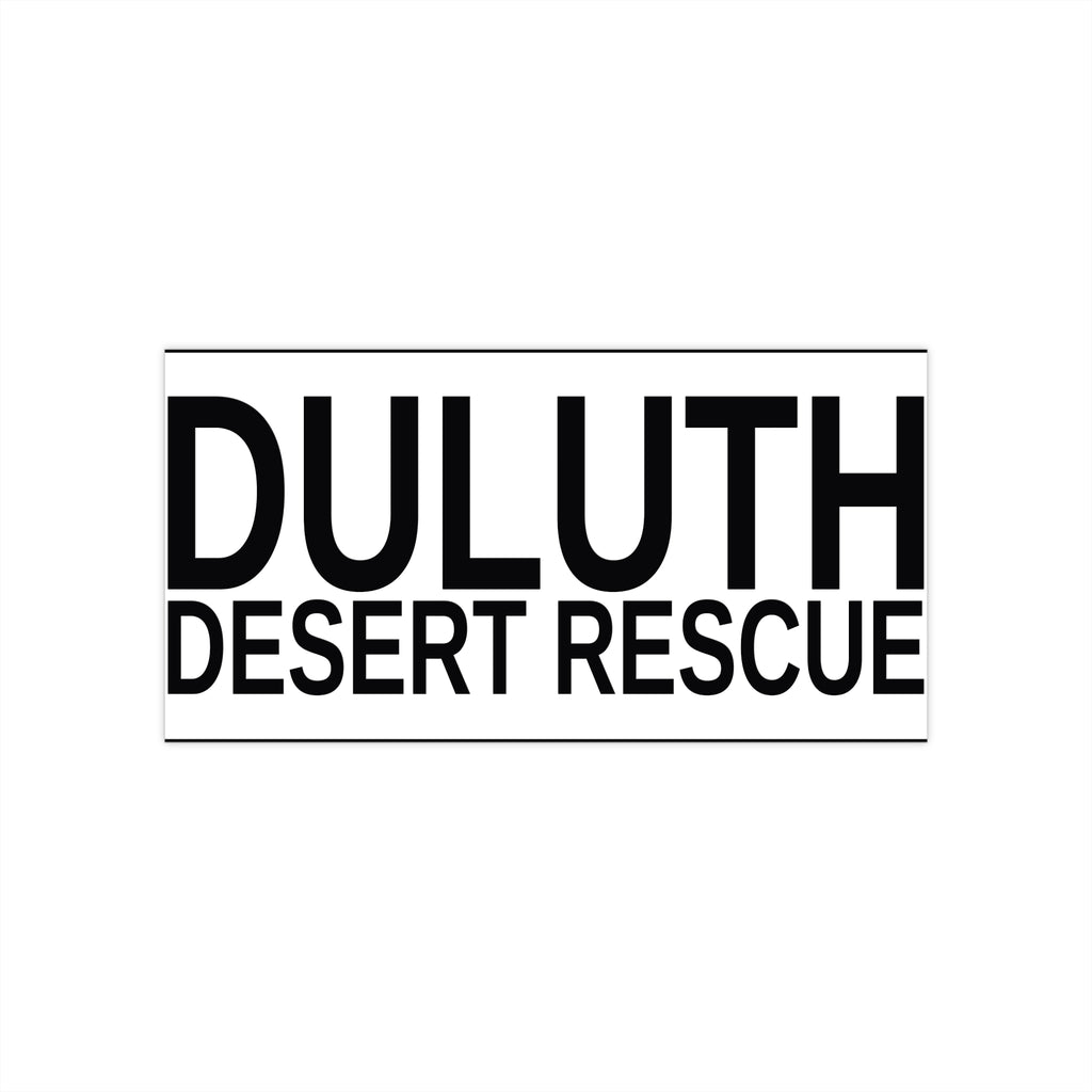Boxy 4x4 Car Sticker — Duluth Desert Rescue