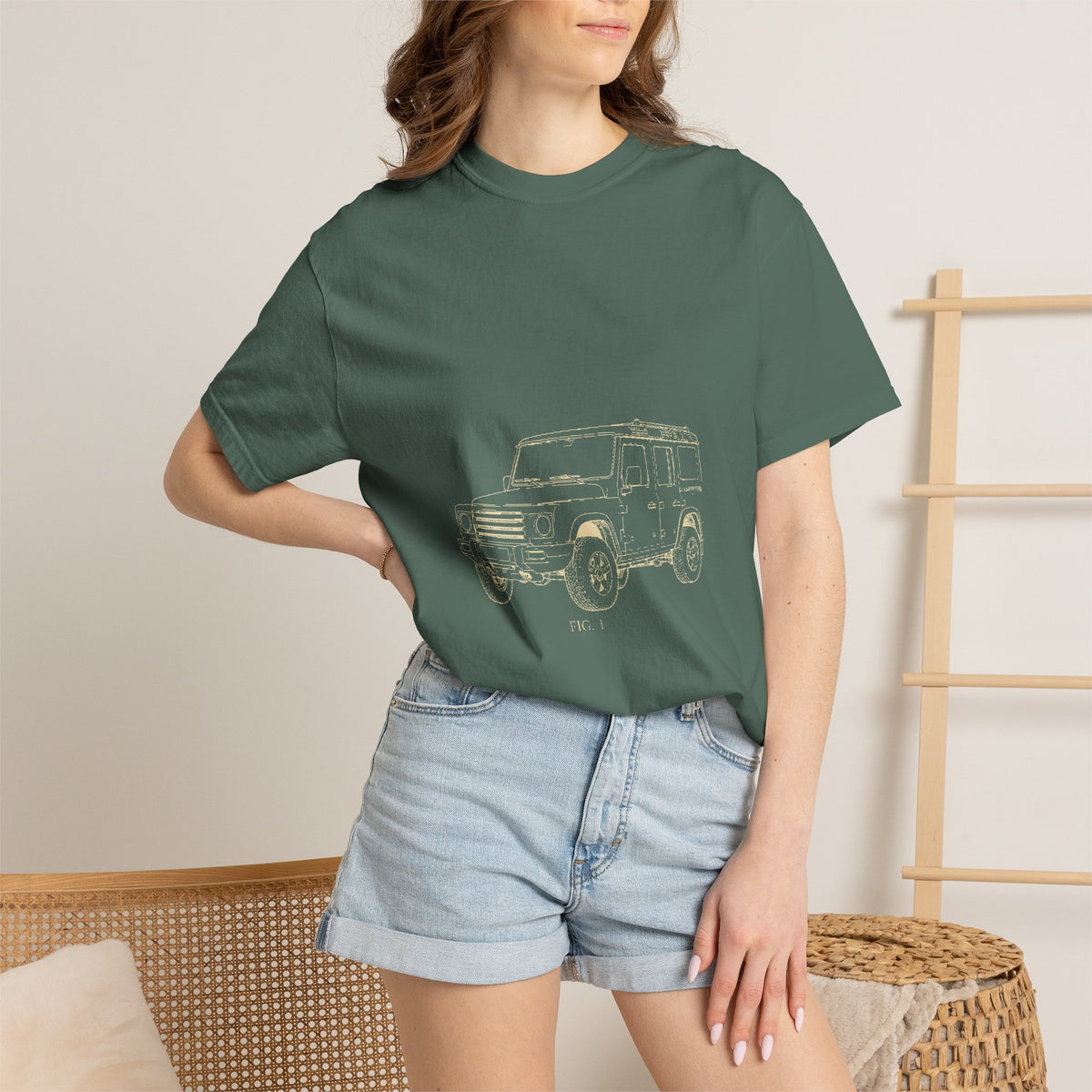 Boxy 4x4 Patent FIG. 1 / FIG. 2 Tee