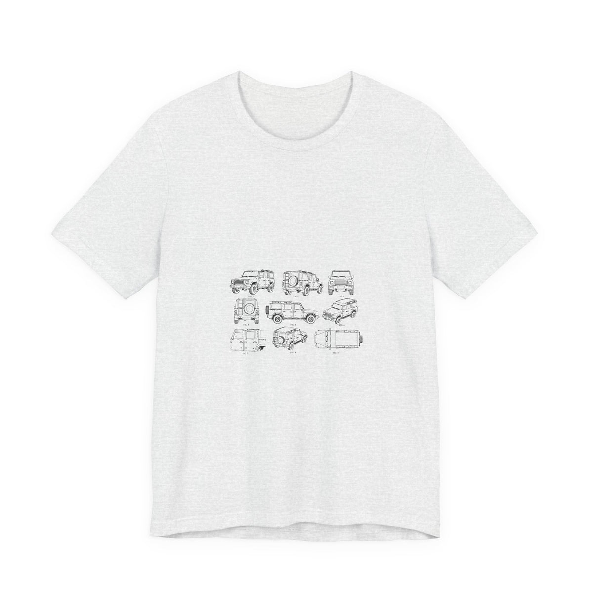 Boxy 4x4 Patent Sheet Tee