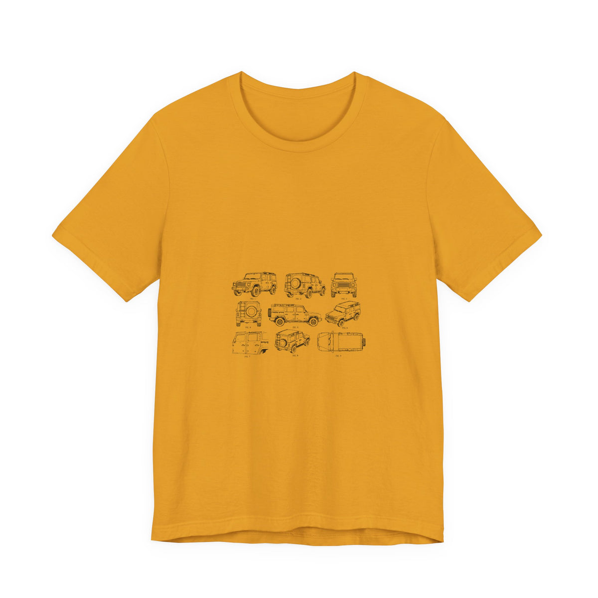 Boxy 4x4 Patent Sheet Tee