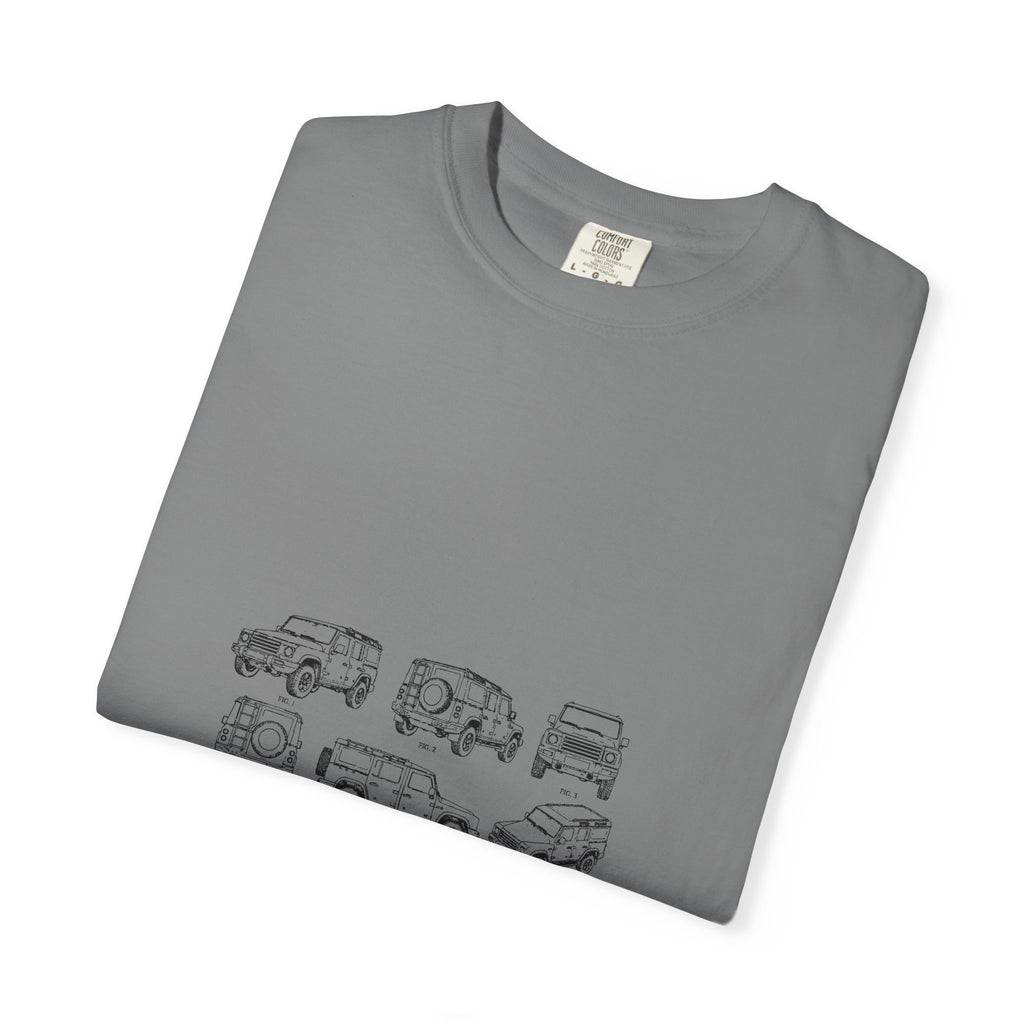 Boxy 4x4 Patent Sheet Tee