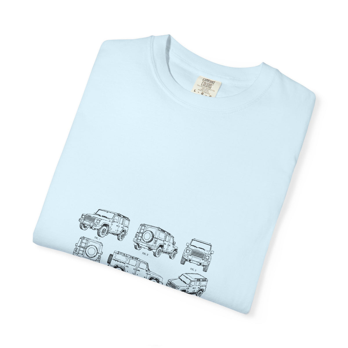 Boxy 4x4 Patent Sheet Tee