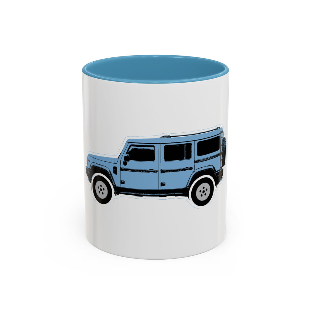 Boxy 4x4 Eldoret Blue Accent Mug