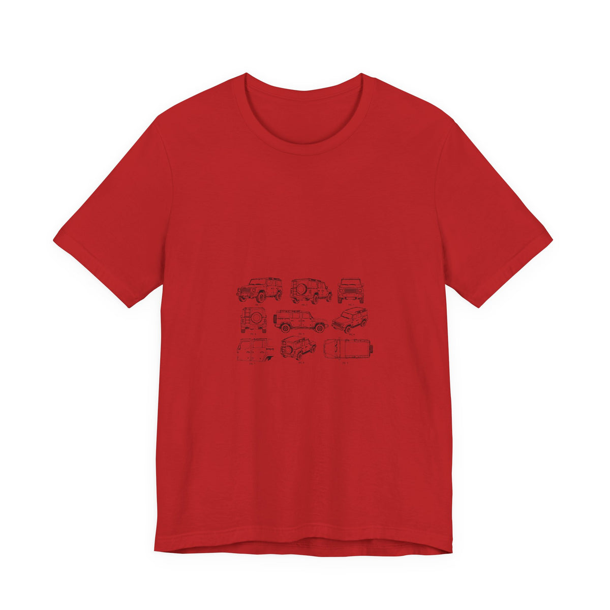 Boxy 4x4 Patent Sheet Tee