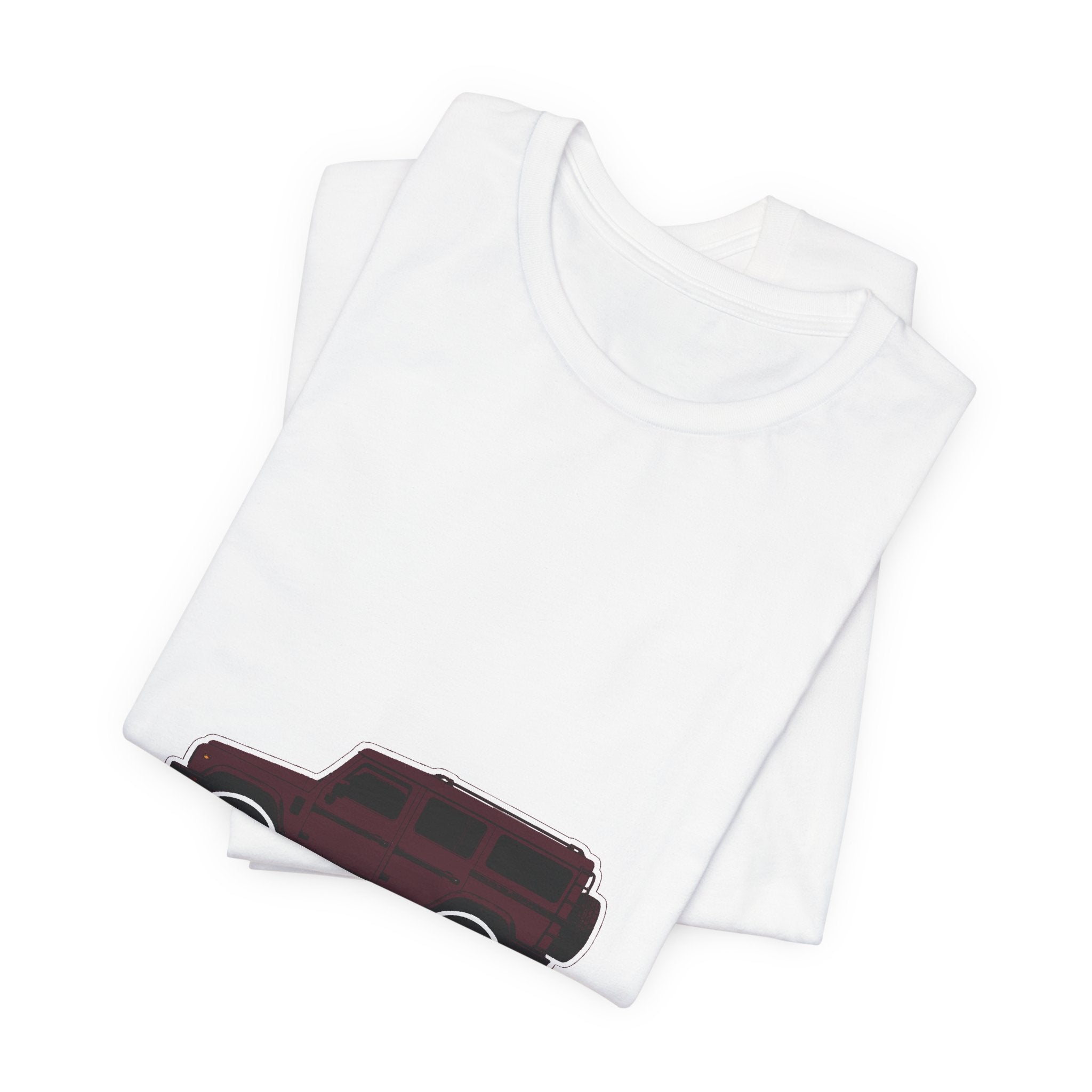 Boxy 4x4 Hambach Side Tee — Queen’s Red White Field