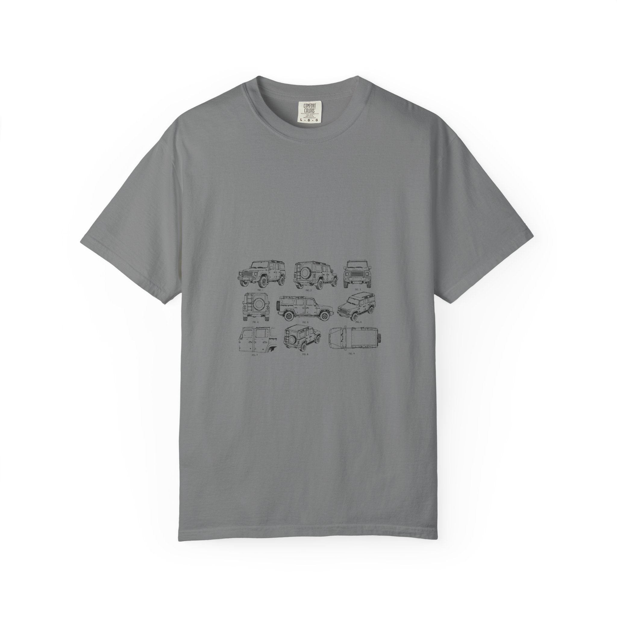 Boxy 4x4 Patent Sheet Tee