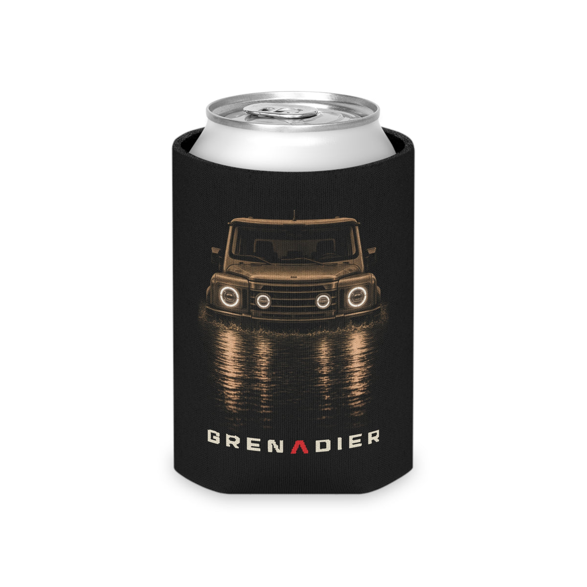 Night Wade can cooler with boxy 4x4 night-wade art and NO ROAD REQUIRED lettering