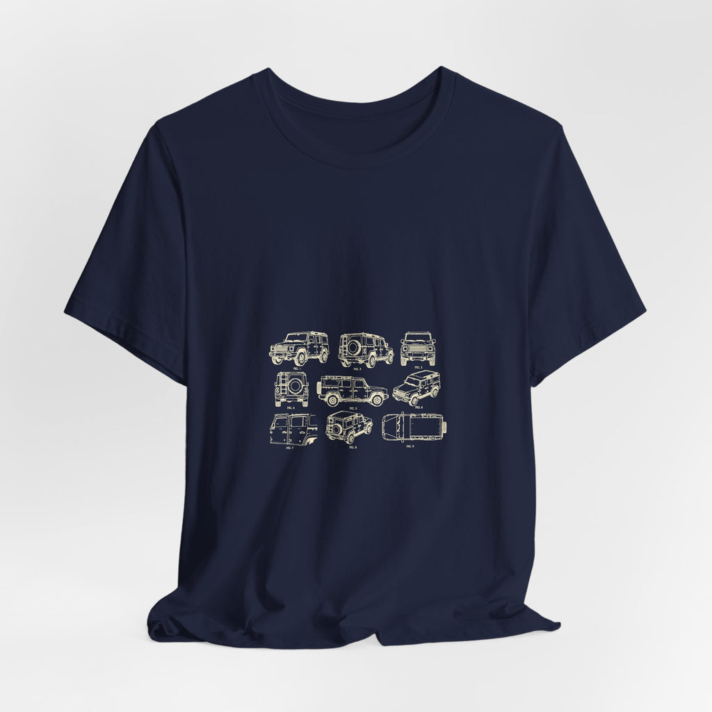 Boxy 4x4 Patent Sheet Tee