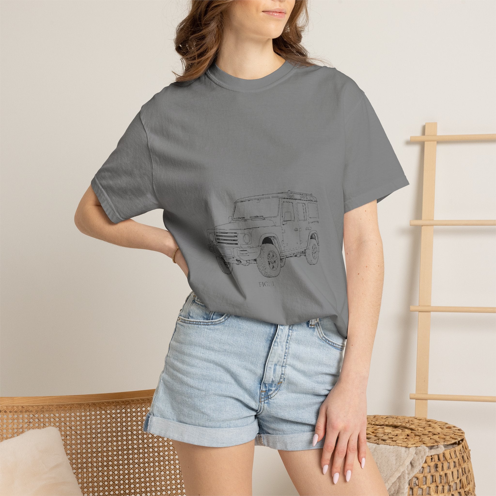 Boxy 4x4 Patent FIG. 1 / FIG. 2 Tee