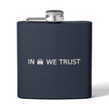 In We Trust Flask